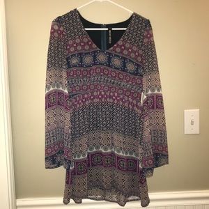Design Lab Lord & Taylor Fall Bohemian Sundress